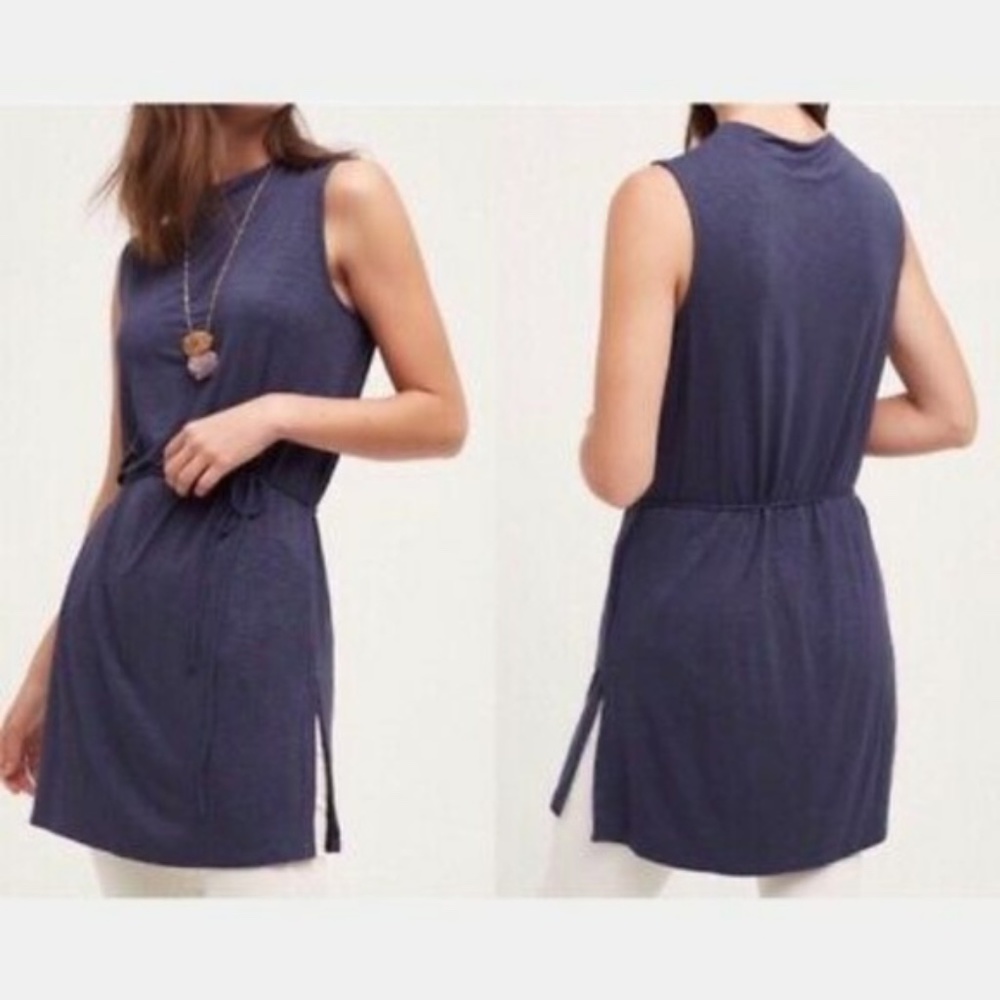 ANTHROPOLOGIE Dolan Left Coast Mock Neck Tunic